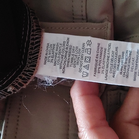 Prana Halle Shorts Sz.2 Khaki Tan - Picture 8 of 11